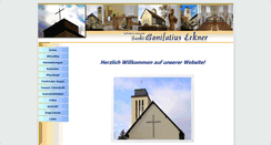 Desktop Screenshot of bonifatius-erkner.de